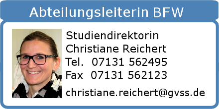 BFW Abteilungsleiterin Christiane Reichert
